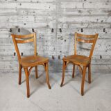 Paire de chaises bistrot Baumann