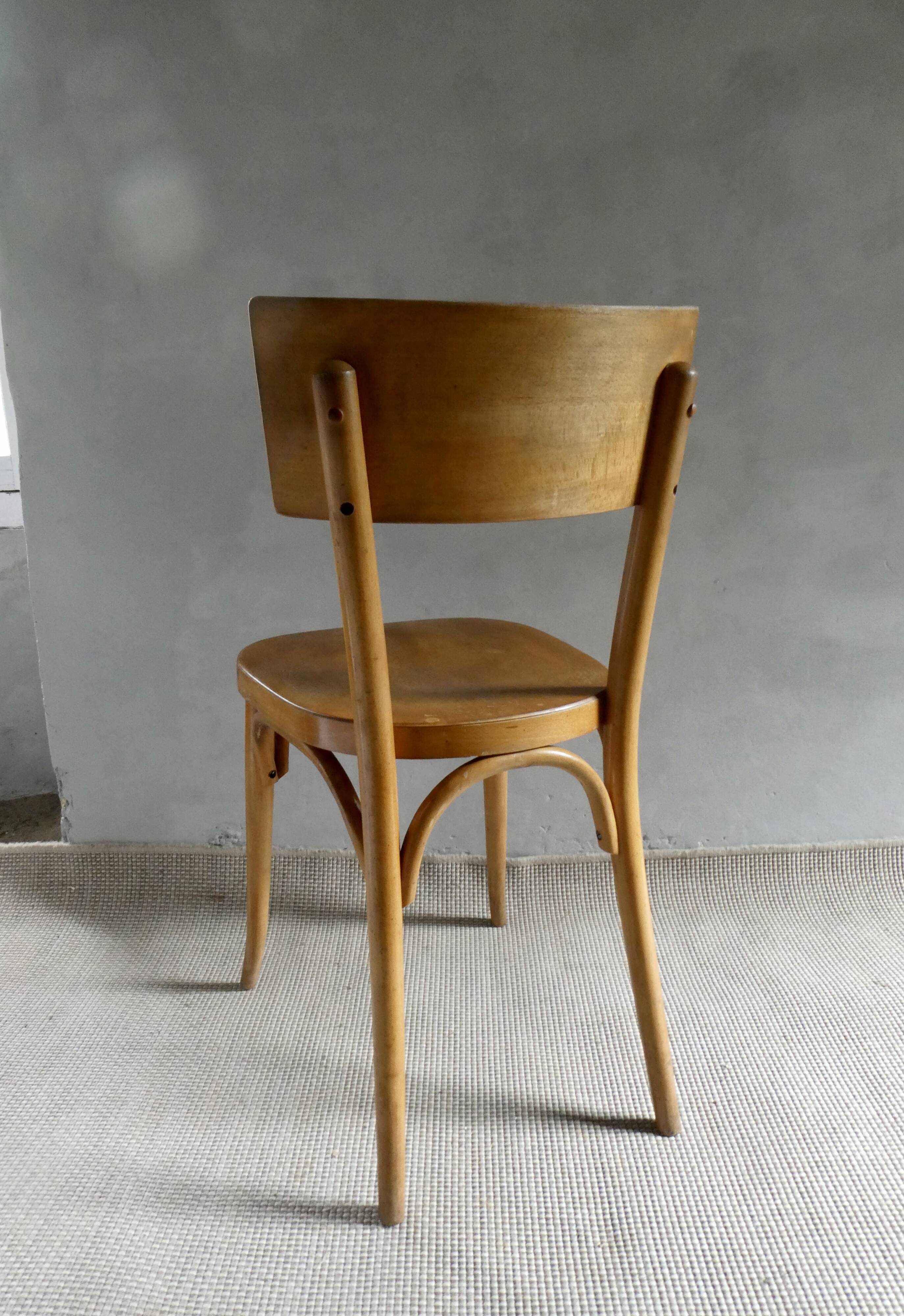 Baumann bistro chair, mid-20th century
