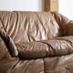 Ligne Roset Sloop sofa by Michel Ducaroy in cognac leather, 1970s