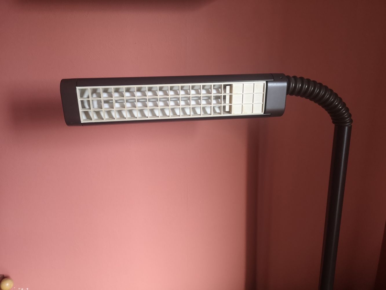 Lampe de bureau Manade marron - Années 1980