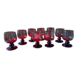 Blown bubble glasses Glassware Biot