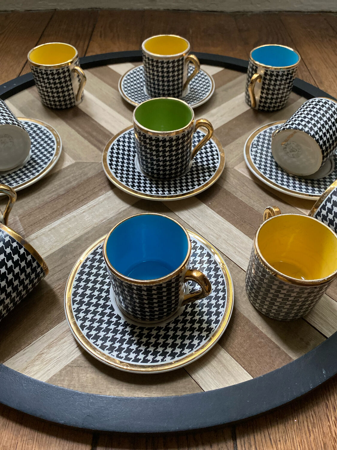 Vintage Pralignan coffee set