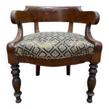 Fauteuil de bureau époque Napoléon III - Louis Philipe
