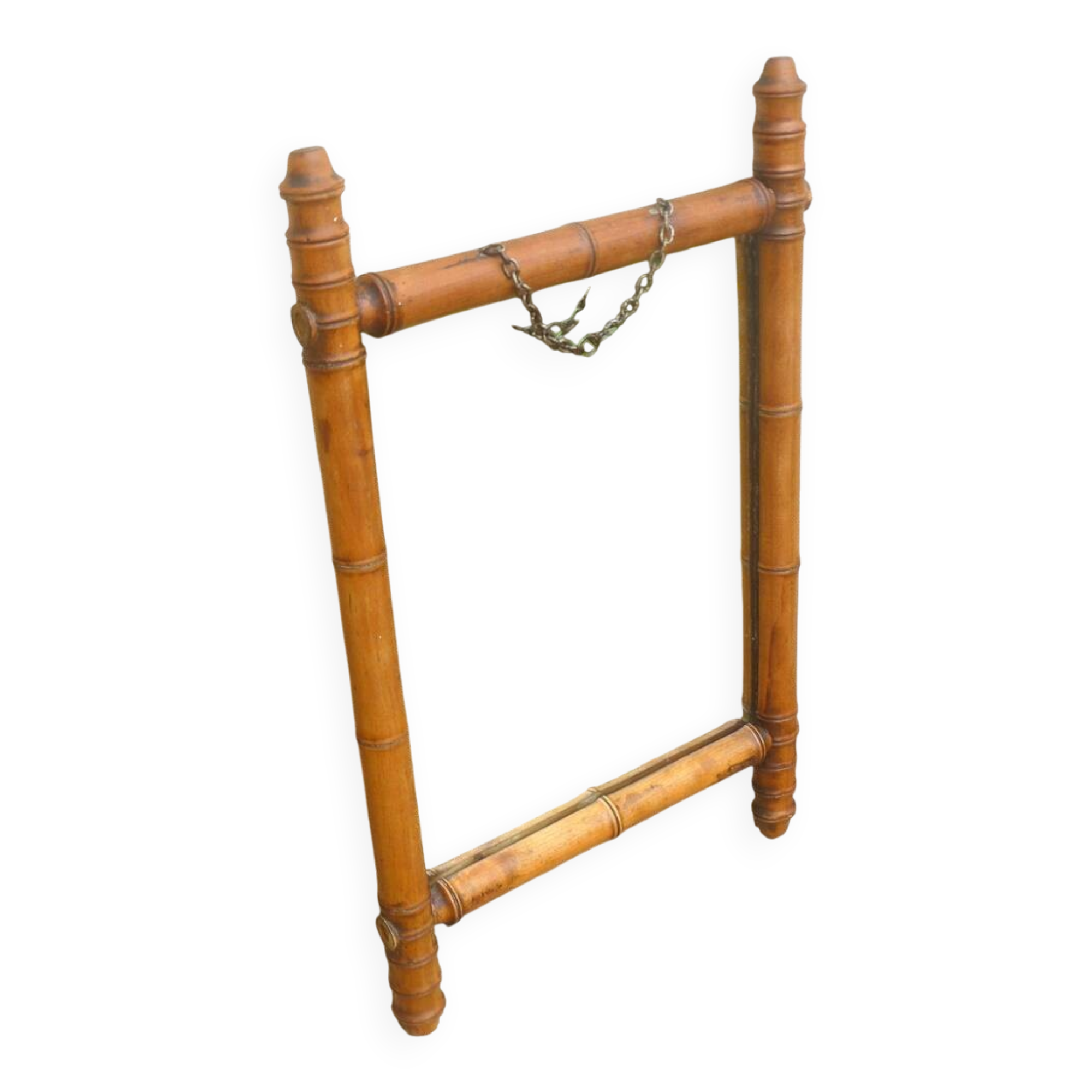 Vintage "bamboo" mirror