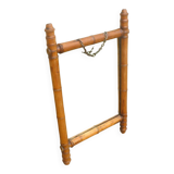 Vintage "bamboo" mirror
