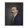 Portrait ancien - série “Les moustachus”