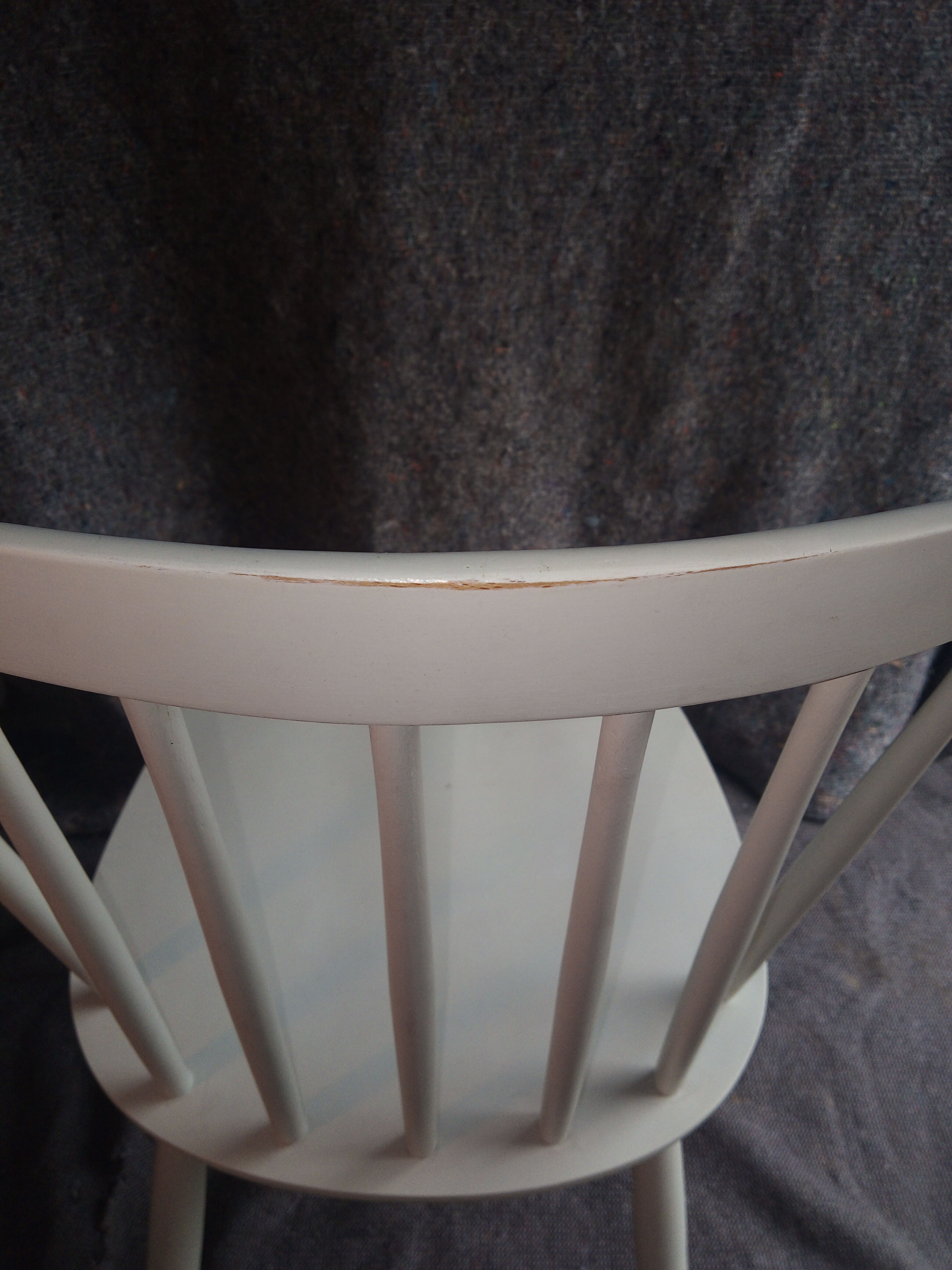 Scandinavian chair back bars