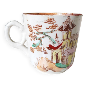 Tasse terre de fer XIXeme