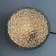 Pair of antique round "holophane" vintage wall lights