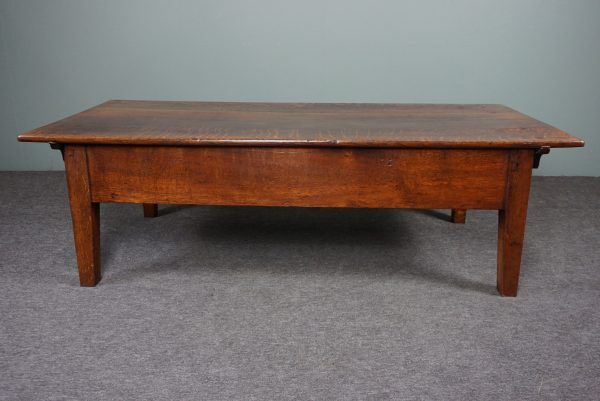 French coffee table in antique wood