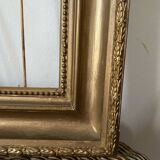 Old gilded wood frame.