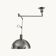 A pendant light, Franco Albini, Italy 1960s.