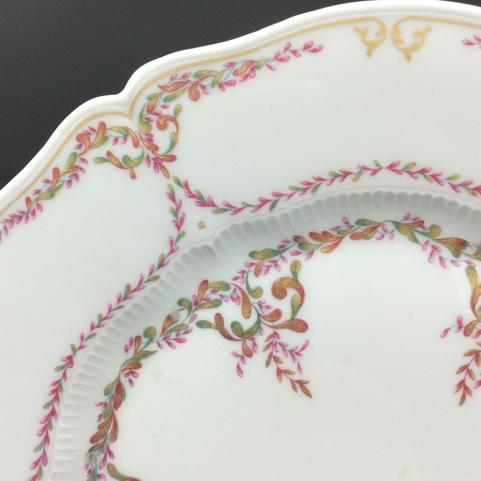 Haviland limoges plate model carignan porcelain