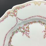 Haviland limoges plate model carignan porcelain