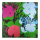 Lithographie en édition limitée "Fleurs" par Andy Warhol, années 1980, publiée par CMOA