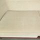 Art Deco design sofa with beautiful woodwork and cream fabric upholstery