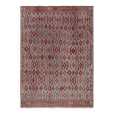 Vintage Turkish kilim, handwoven, 176x244 cm.