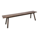 Artisanal bench 1960 brutalist 175cm