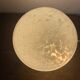 Art Deco glass ball ceiling light from Clichy