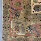 Authentic Tabriz Persian Carpet in Kork Wool and Silk (50 Raj) – 200 x 200 cm