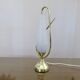 Lampe en laiton doré et verre royal lumière 1960