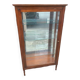 Vitrine de rangement en merisier