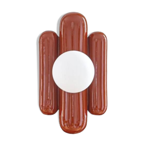 Applique murale madeleine - terracotta