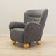Grey armchair, Scandinavian design, production: Denmark