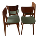Set of 4 50s chairs