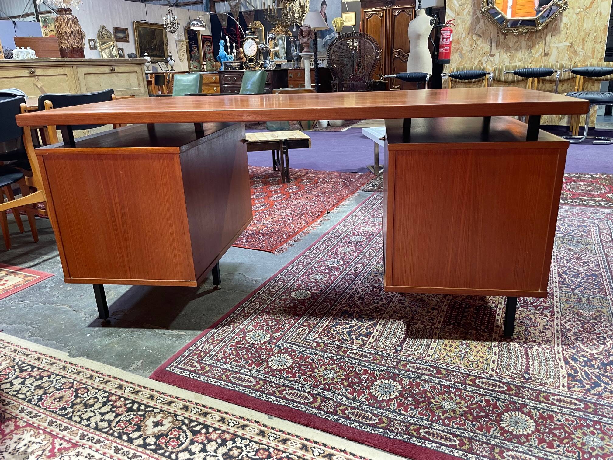 Bureau vintage par Jacques Hitier années 50