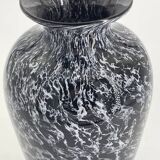 Vase vintage en verre soufflé