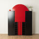 Exceptional bar cabinet by Peter Maly for interlübke, 1980s