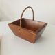 Panier vintage artisanal en bois