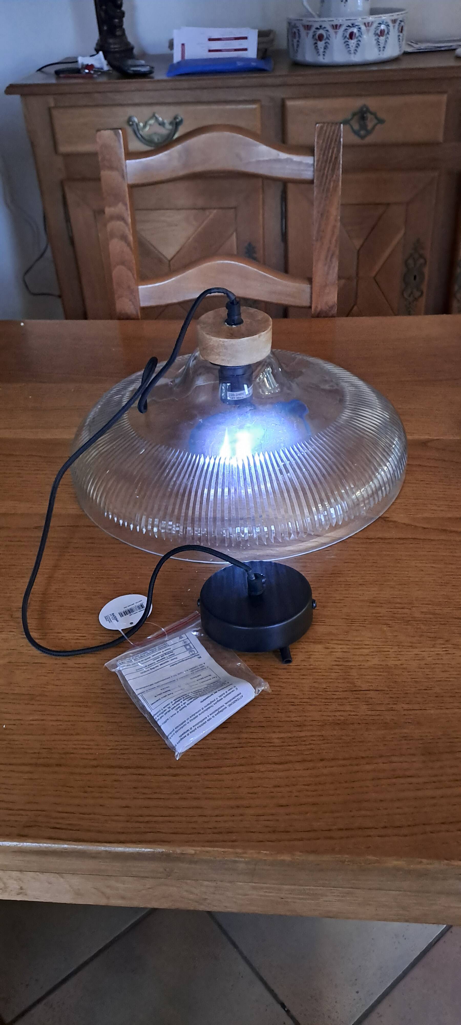 New Maison du monde industrial pendant light