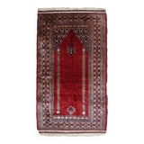 Tapis Vintage Bukhara en Laine, Années 1960, Éclat et Tradition