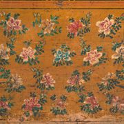 Coffre chinois avec peinture originale – Chine, vers 1900