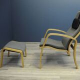 Fauteuil Scandinave avec Repose-Pieds