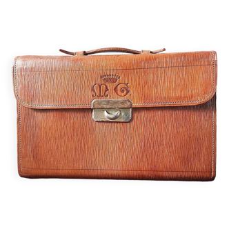 Leather toiletry kit from Russia