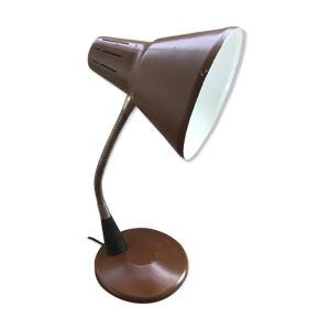 Lampe de bureau atelier - marron