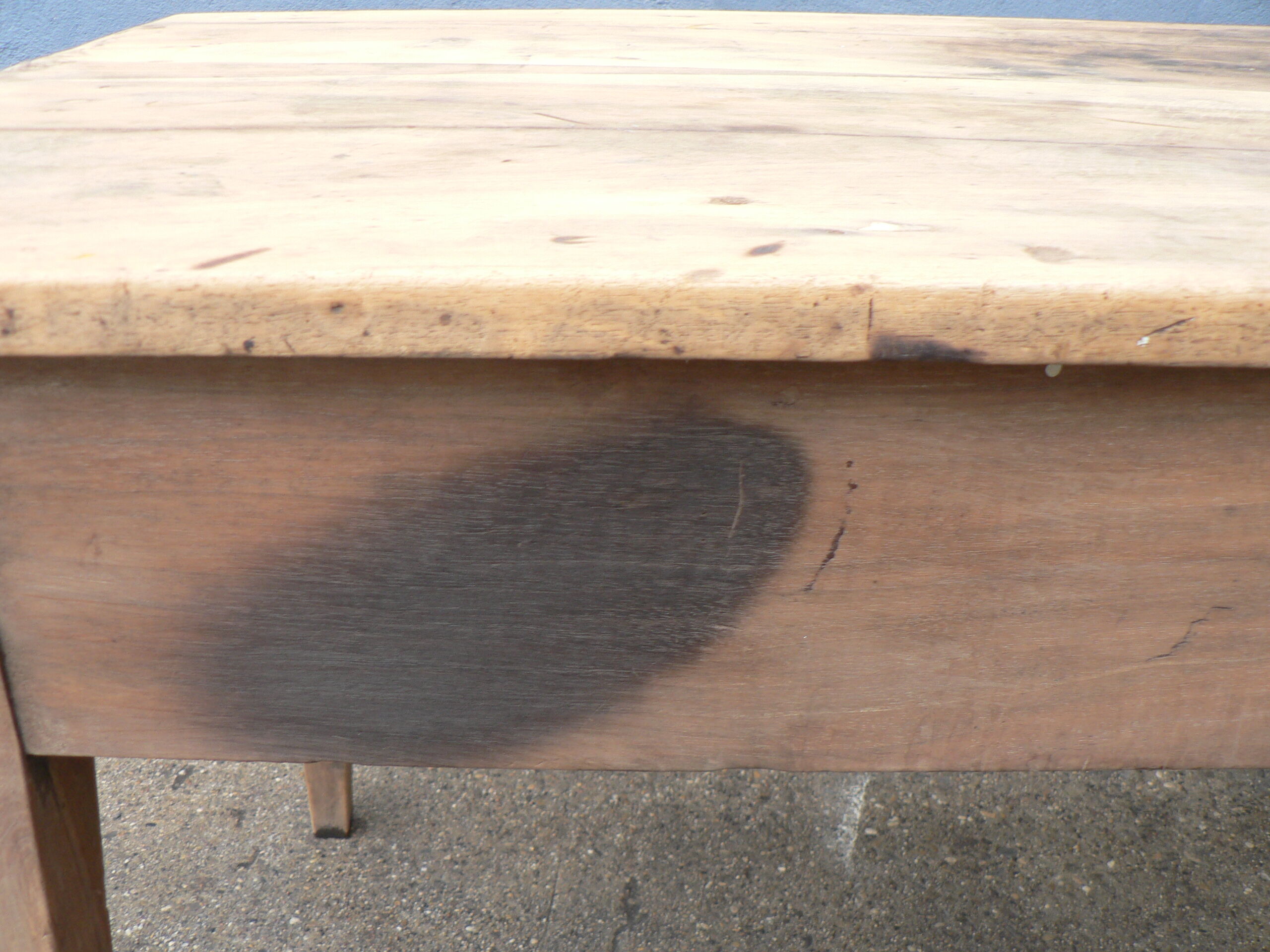 Farm drawer table