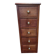 Antique oak chest of drawers - late 19th/early 20th century.