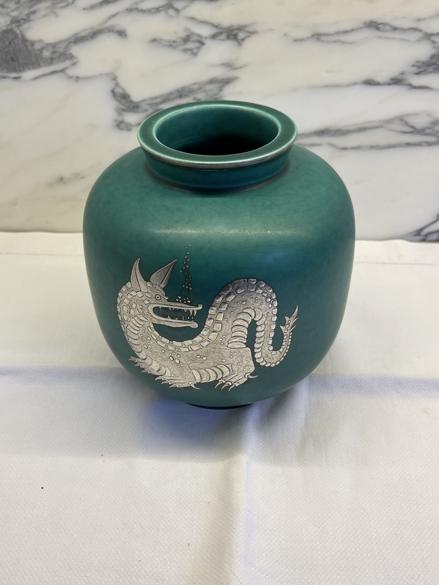 Gustavsberg Argenta Wilhelm Kage vase