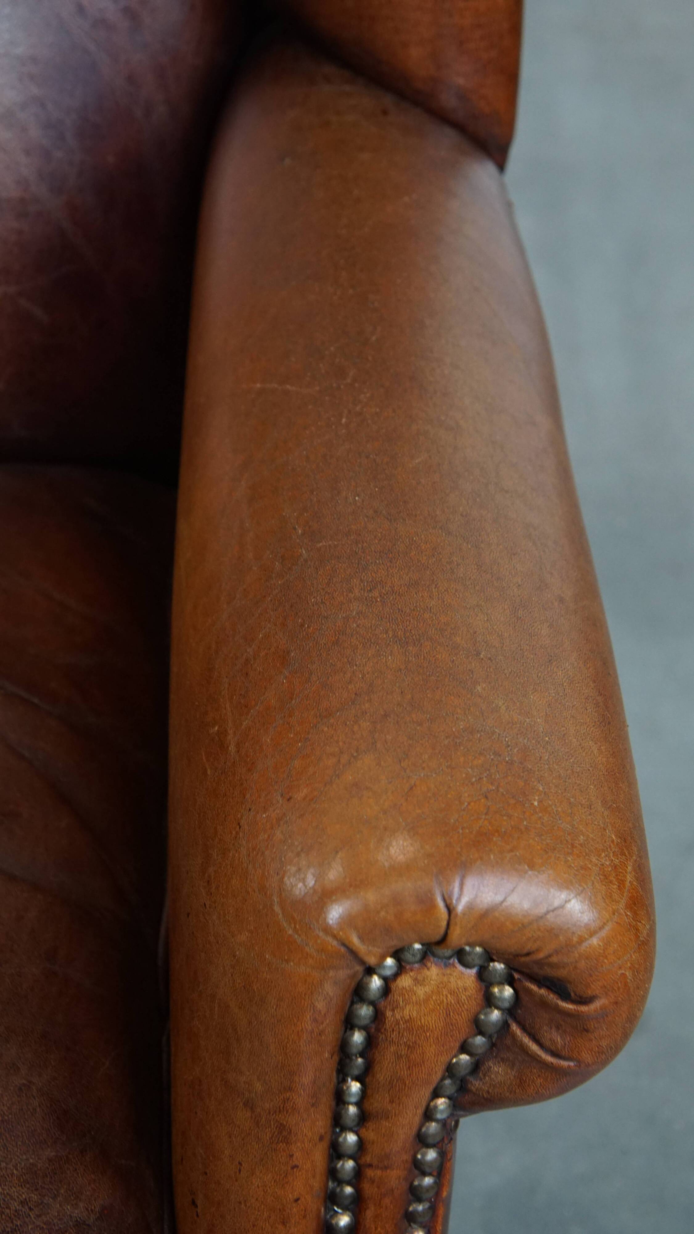 Sheepskin Wingback Chair