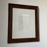 Henri Matisse vellum screenprint framed by King McGraw
