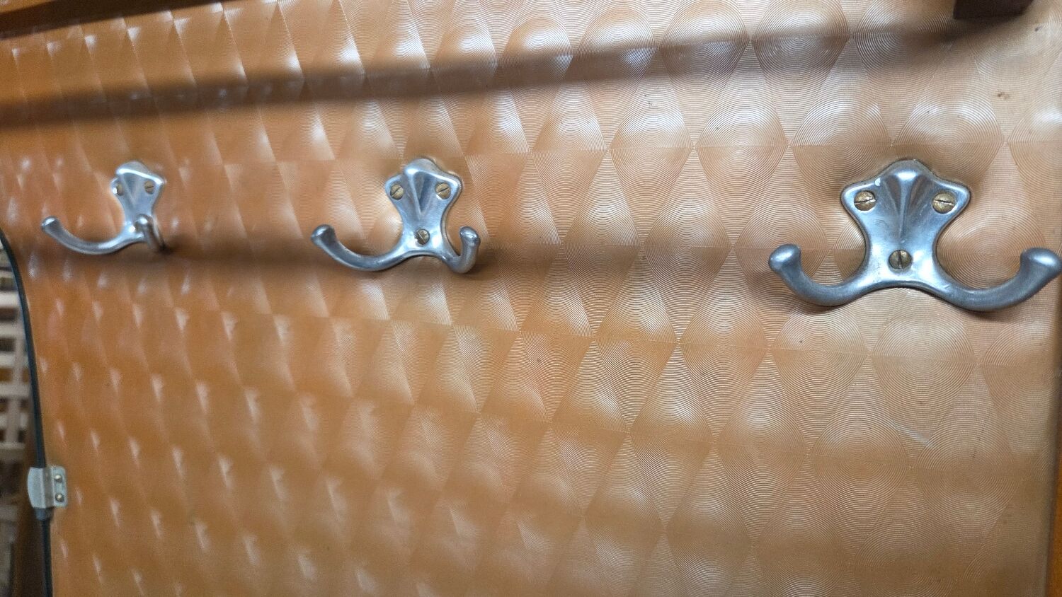 Vintage 1960s coat rack wardrobe