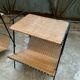 Pair of Raoul Guys Wicker Magazine Racks Circa 195