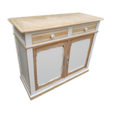 Parisian white buffet and wood Thuileries