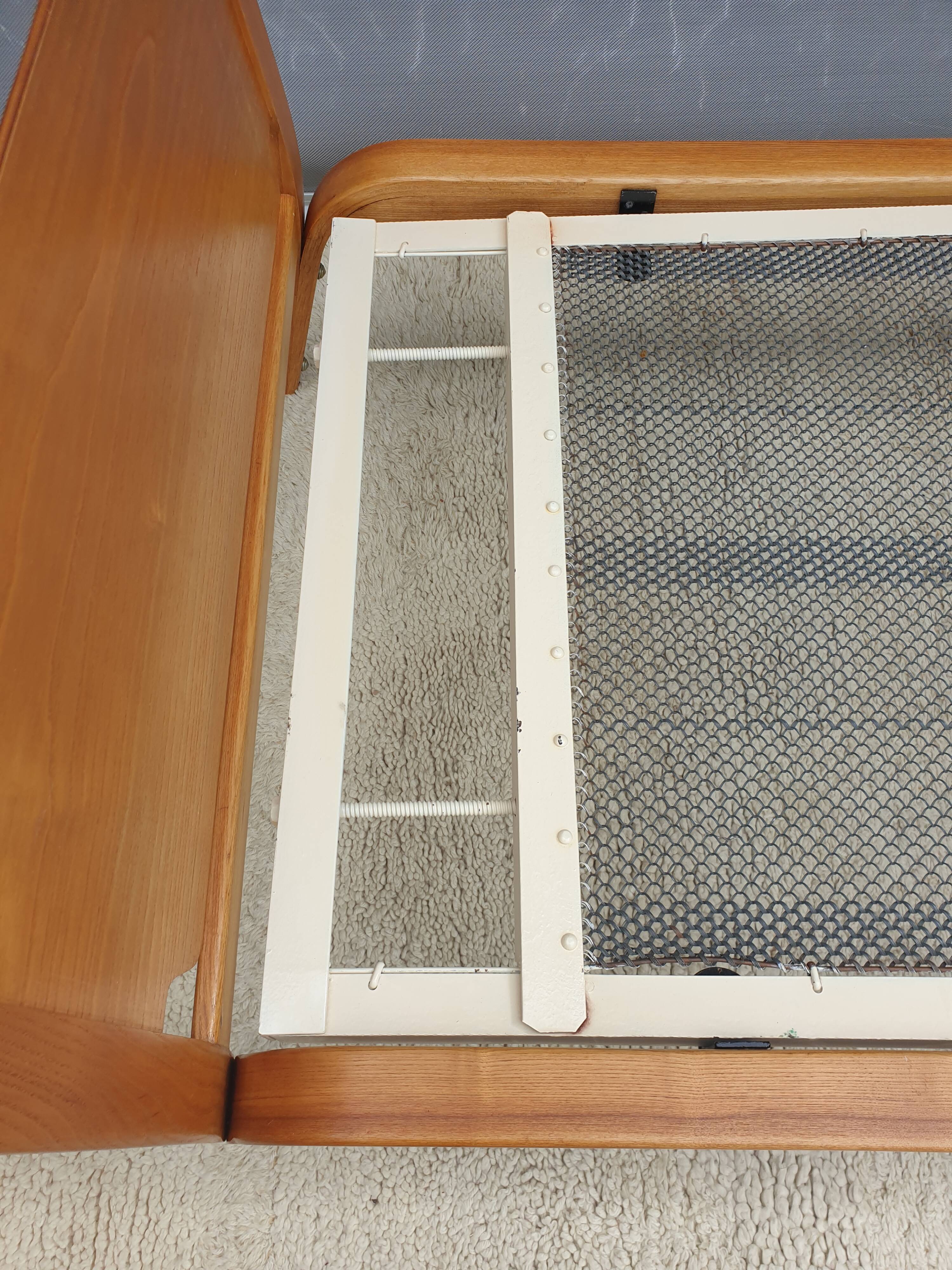 Bow Wood bed 190x80 Daybed Steiner 1950