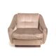 Vintage velvet armchair from the 70s