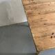 Table de ferme vintage en bois